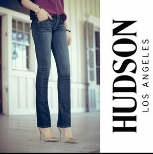 HUDSON Jeans Beth Baby Boot 27x33 ELT Dark Wash